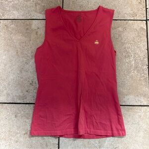 Brooks Brothers VNeck tank Pink